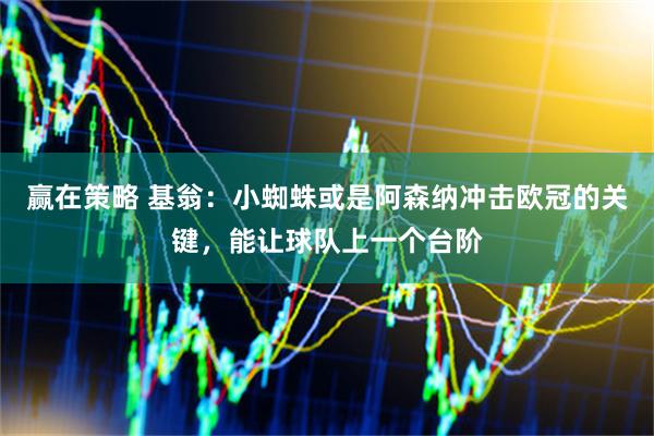 赢在策略 基翁：小蜘蛛或是阿森纳冲击欧冠的关键，能让球队上一个台阶